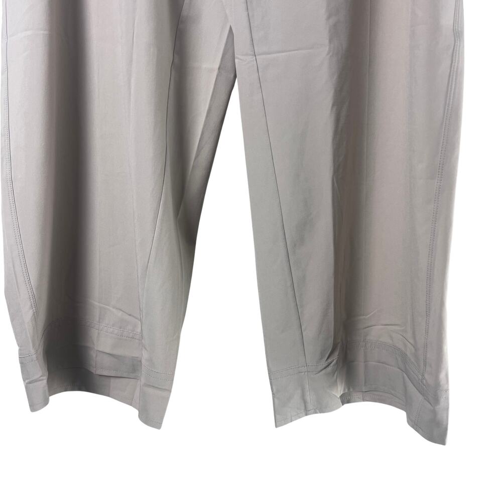 NWT Athleta Brooklyn Heights Pants Wide Leg Stretch Tan Cream Size 20 - Picture 6 of 12